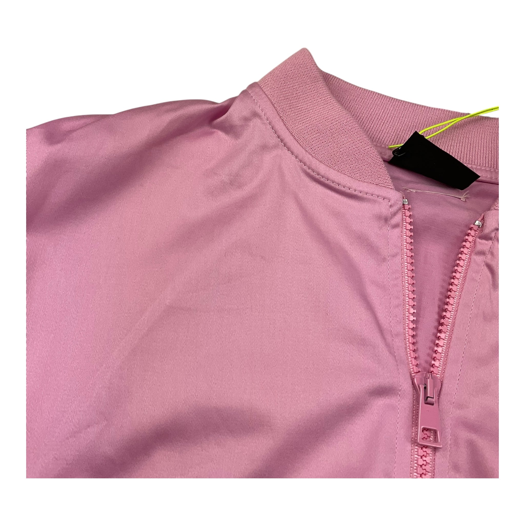 Disclaimer Giubbino con Zip Tinta Unita per Bambina A25EDK8540 ROSA DISCLAIMER 