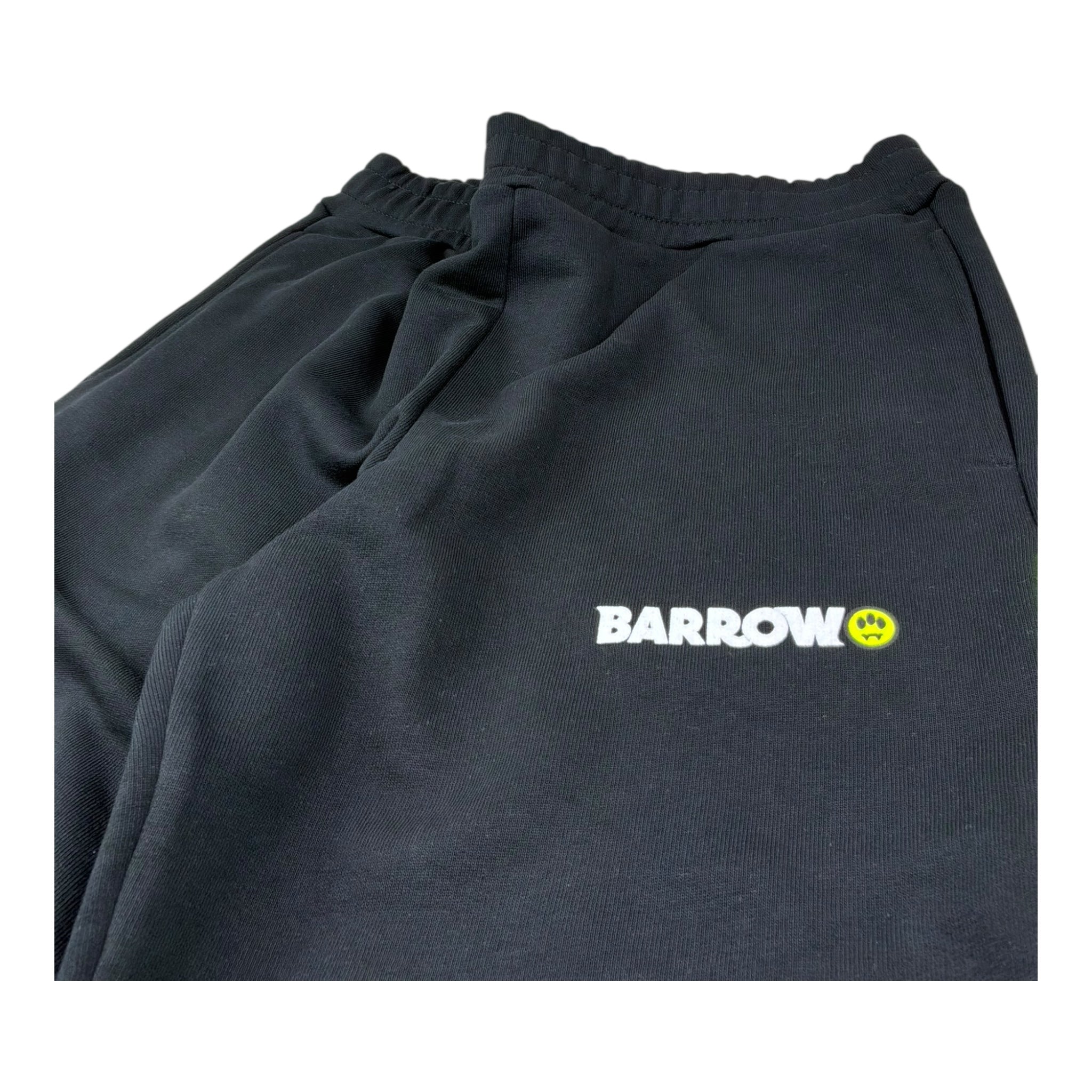 Disclaimer Pantalone Modello Tuta Tinta Unita con Logo per Bambino S58BKJUFP081 NERO DISCLAIMER 
