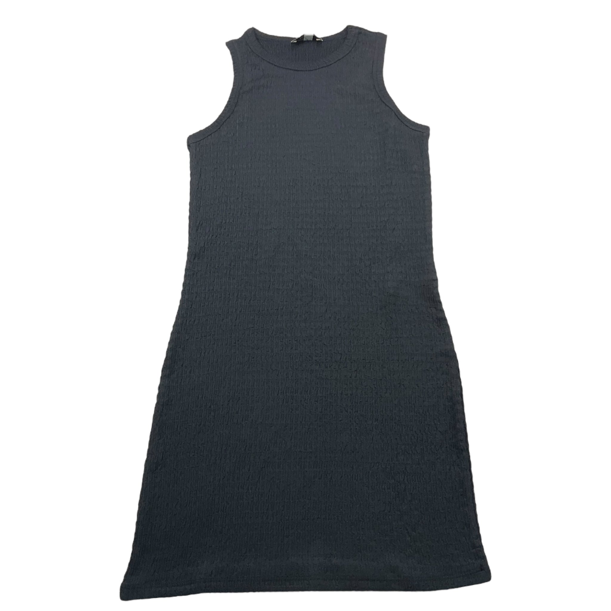 Dixie Abito Giromanica Girocollo Tinta Unita per Bambina ABA1032G74 NERO DIXIE 