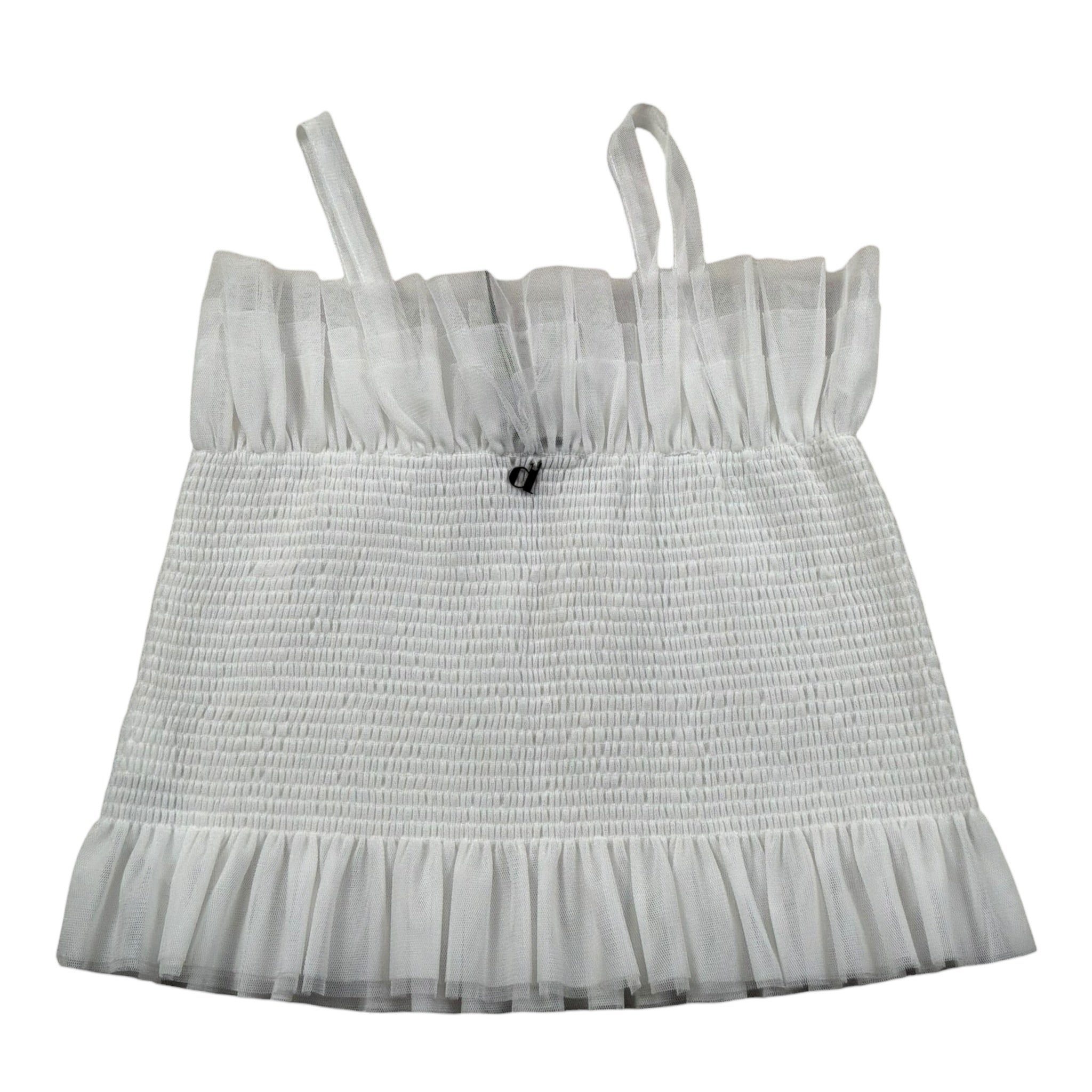 Dixie Top Tinta Unita per Bambina CC45290G74 BIANCO DIXIE 