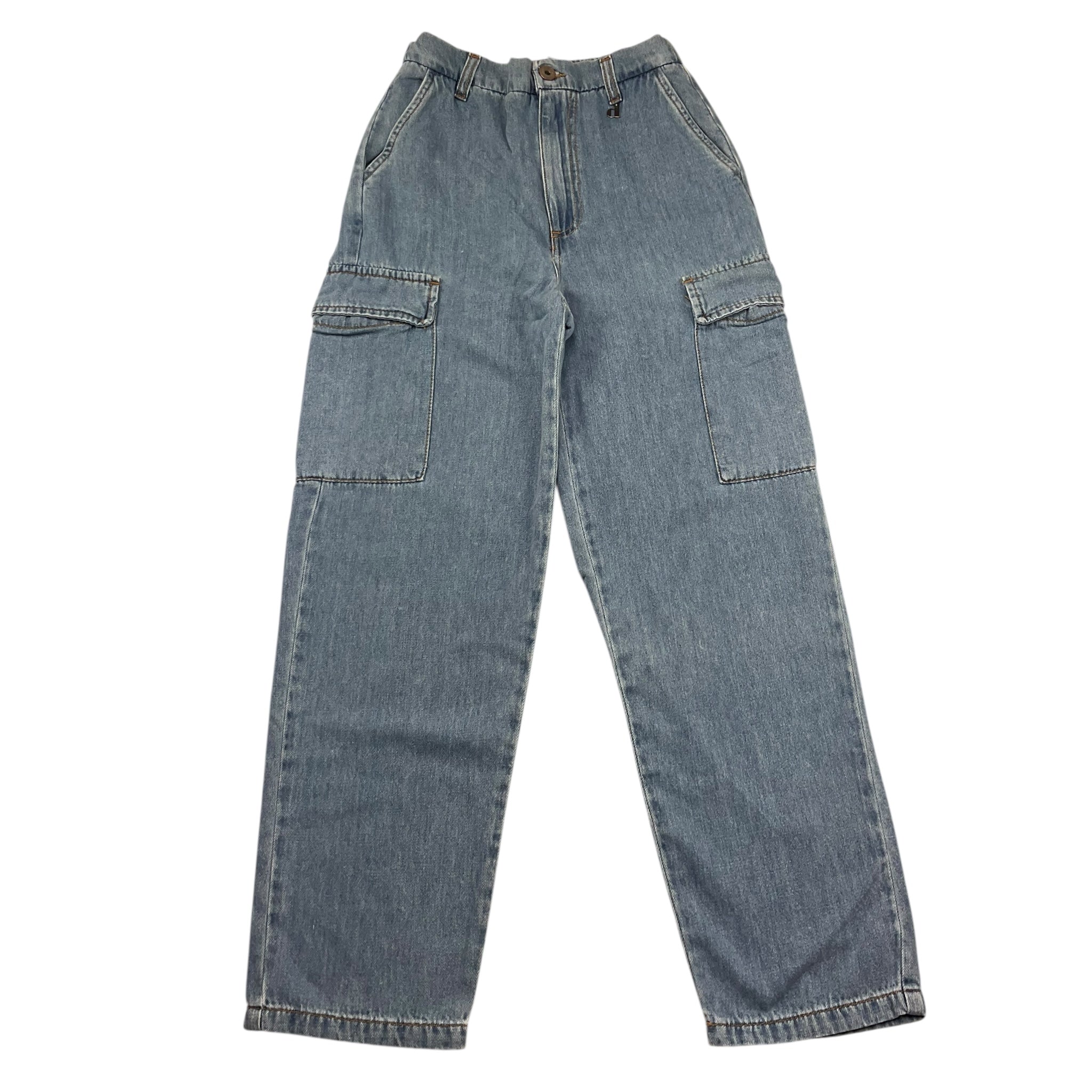 Dixie Jeans Tinta Unita con Elastico In Vita per Bambina PH21010G74 AZZURRO DIXIE 