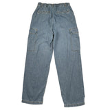 Dixie Jeans Tinta Unita con Elastico In Vita per Bambina PH21010G74X AZZURRO DIXIE 