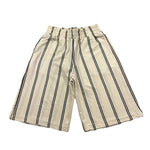 Dixie Short Tinta Unita Modello Bermuda con Fantasia A Righe per Bambina RE22031G74 PANNA DIXIE 