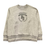 Dnj Felpa Chiusa Girocollo Tinta Unita per Bambino MFD5102J GRIGIO DNJ 