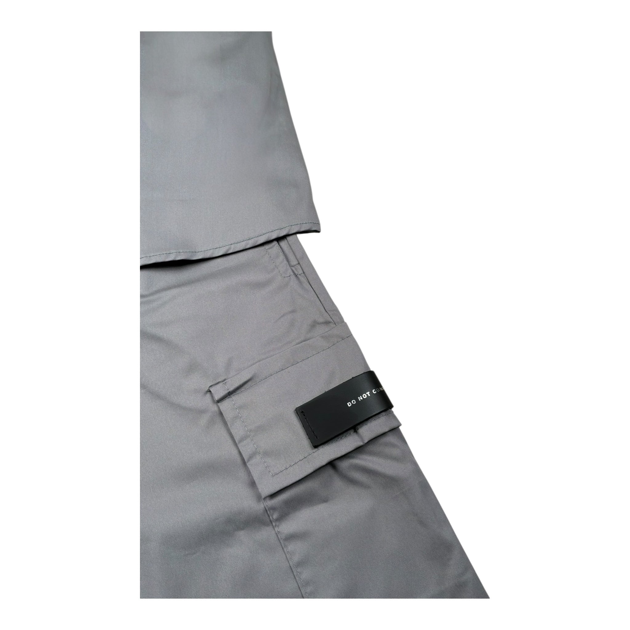 Do Not Conform Completo 2 Pezzi Camicia-Bermuda Tinta Unita per Bambino DCM014 GRIGIO DO NOT CONFORM 