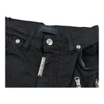 Do Not Conform Bermuda In Denim Tinta Unita con Girovita Regolabile per Bambino TAN007 NERO DO NOT CONFORM 