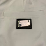 Dolce & Gabbana Bermuda Tinta Unita con Girovita Regolabile per Bambino L43Q25 BIANCO DOLCE & GABBANA 