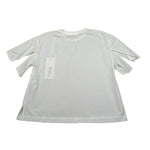 Dondup Camicia Mezza Manica Tinta Unita per Bambina DFCA032 BIANCO DONDUP 