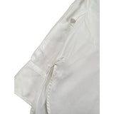 Dondup Camicia Manica Lunga Tinta Unita con Ricamo Logo per Bambina DFCA037XX BIANCO DONDUP 