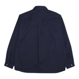 Dondup Camicia Tinta Unita Manica Lunga per Bambino DMCA034X BLU DONDUP 