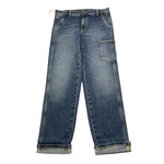 Dondup Jeans Tinta Unita con Tasche Americane per Bambino DMPA135 BLU DONDUP 