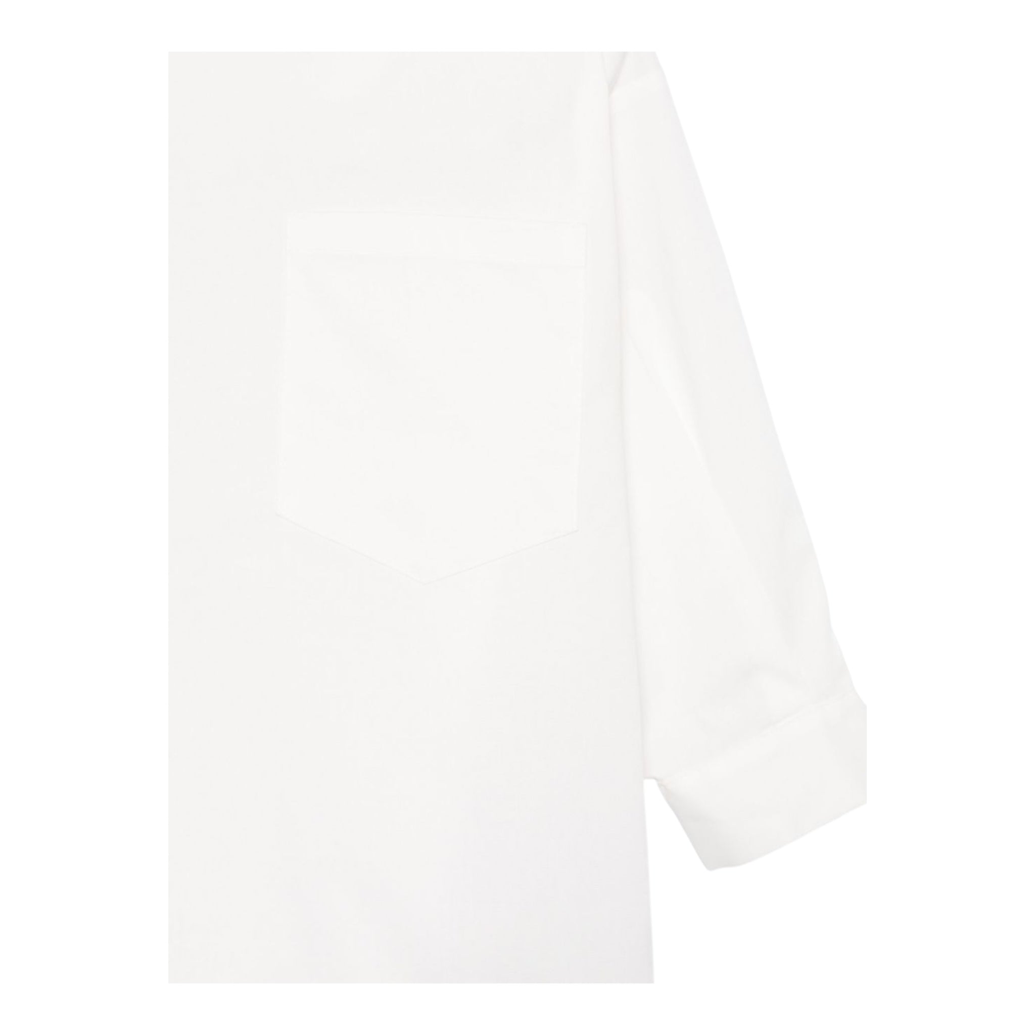 Dou Dou Camicia Tinta Unita Manica Lunga per Bambina DW1A20XX BIANCO DOU DOU 
