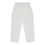 Dou Dou Pantalone Tinta Unita con Elastico In Vita per Bambina DW6P61 BIANCO DOU DOU 