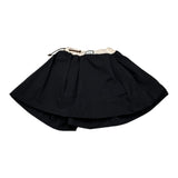 Dou Dou Gonna Tinta Unita con Elastico In Vita per Bambina DW7A41 NERO DOU DOU 