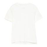 Dou Dou T-Shirt Girocollo Tinta Unita per Bambina DW8P41X BIANCO DOU DOU 