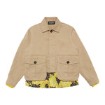 Dsquared2 Camicia Manica Lunga Tinta Unita per Bambino DQ2268 BEIGE DSQUARED2 