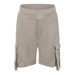Dsquared2 Bermuda Felpa Tinta Unita con Tasconi per Bambino DQ2720 BEIGE DSQUARED2 