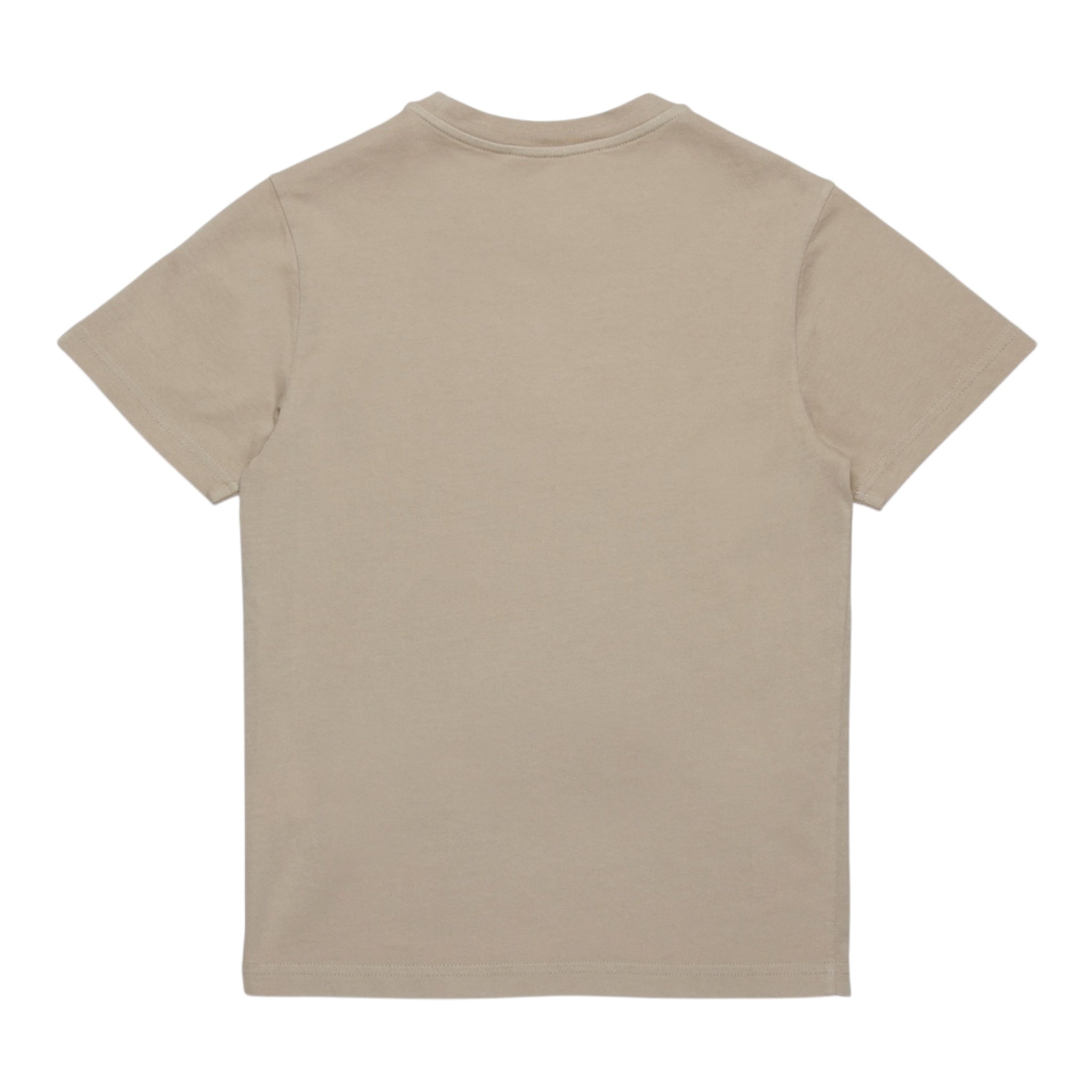 Dsquared2 T-Shirt Girocollo Tinta Unita con Stampa per Bambino DQ2743 BEIGE DSQUARED2 