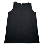 Dsquared2 Canotta Girocollo tinta unita con Logo Nero per Bambino DQ2783X NERO DSQUARED2 
