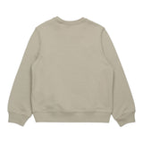 Dsquared2 Felpa Girocollo Tinta Unita con Stampa per Neonato DQ2860 BEIGE DSQUARED2 