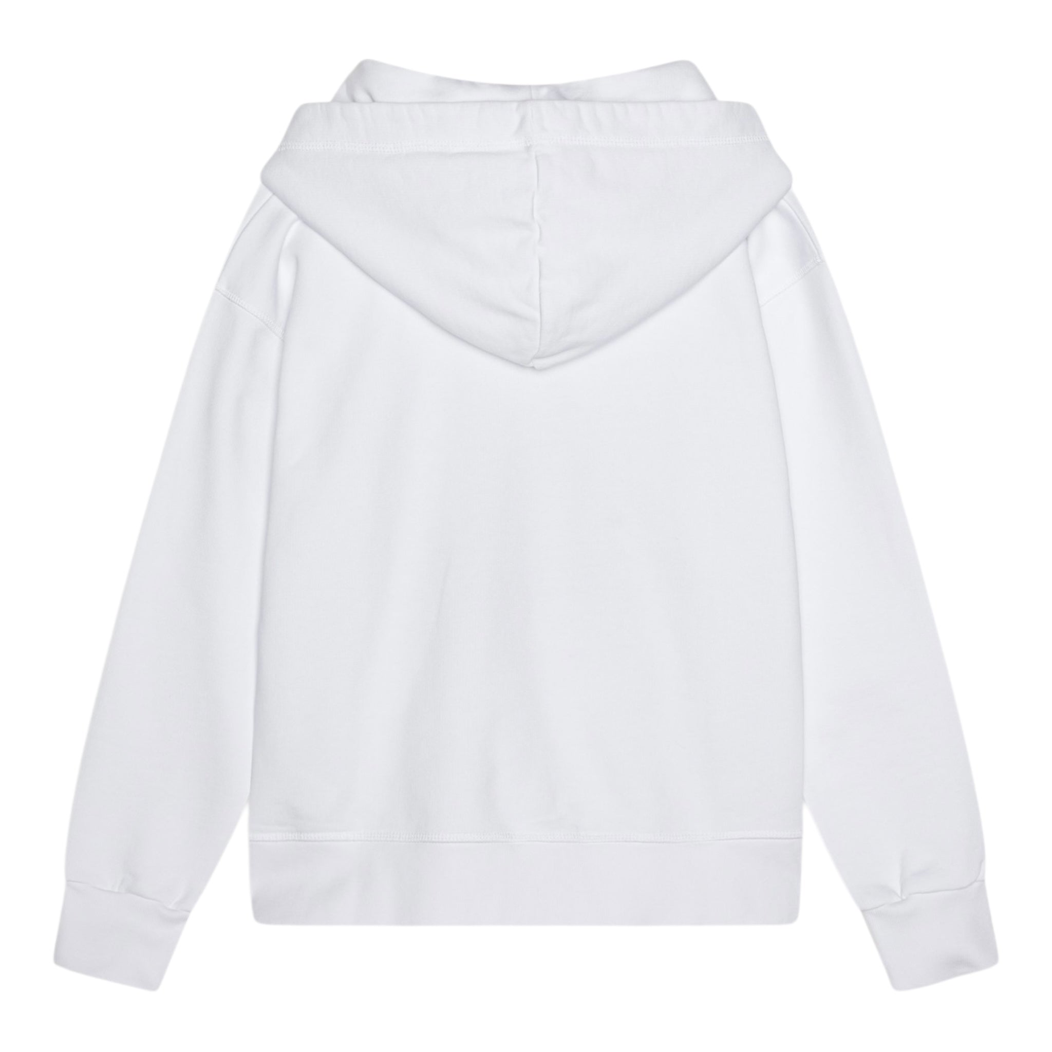 Dsquared2 Felpa Chiusa con Cappuccio Tinta Unita con Stampa,Collaborazione con Invicta per Bambino DQ2907X BIANCO DSQUARED2 