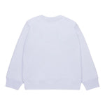 Dsquared2 Felpa Girocollo Tinta Unita con Stampa per Bambino DQ2977 BIANCO DSQUARED2 