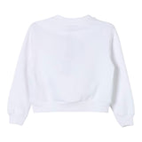 Dsquared2 Felpa Chiusa Girocollo Tinta Unita con Logo per Bambina L4IWHZ BIANCO DOLCE & GABBANA 