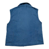 Duepuntozero Camicia Tinta Unita In Denim  per Neonata SMAD3N BLU DUEPUNTOZERO 