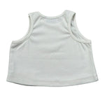 Dusty Color Top Giromanica Tinta Unita per Bambina DJWS5010CN BIANCO DUSTY COLOR 