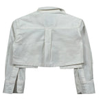 Dusty Color Camicia Manica Lunga Tinta Unita per Neonata DJWS5014CAN PANNA DUSTY COLOR 