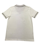 Eleventy Polo Mezza Manica con Colletto In Contrasto per Bambino EU8P01 BIANCO ELEVENTY 