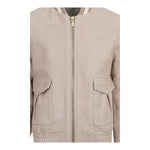 Eleventy Giubbino Tinta Unita con Zip per Bambino EW2P27 BEIGE ELEVENTY 