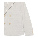 Eleventy Giacca Tinta Unita con Microfantasia per Bambino EW2Q04G0168 GRIGIO ELEVENTY 