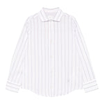 Eleventy Camicia Tinta Unita Fantasia A Righe per Bambino EW5P30 BIANCO ELEVENTY 