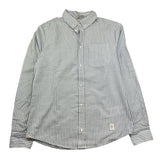 Eleventy Camicia Manica Lunga Fantasia A Righe per Bambino EW5P40 BIANCO/AZZURRO ELEVENTY 