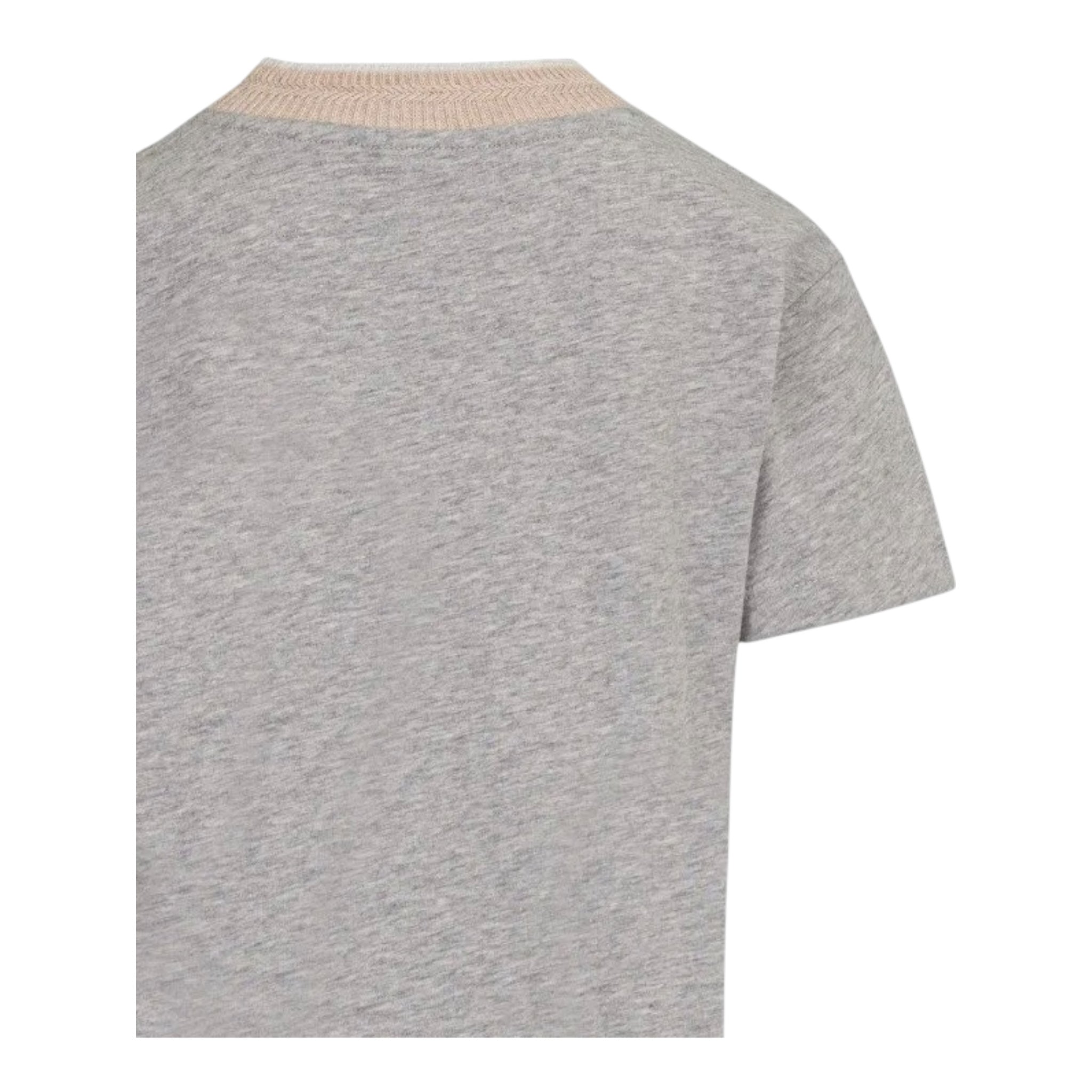 Eleventy T-Shirt Girocollo Tinta Unita per Bambino EW8P01 GRIGIO ELEVENTY 