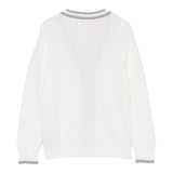 Eleventy Cardigan Tinta Unita con Pofili In Contrasto per Bambino EW9P50 BIANCO ELEVENTY 