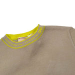 Elisabetta Franchi T-Shirt Tinta Unita con Stampa Logo per Bambina EFMA132 BEIGE ELISABETTA FRANCHI 