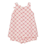 Elisabetta Franchi TUTA Giromanica Tinta Unita con Fantasia per Neonata EGTA008X ROSA ELISABETTA FRANCHI 