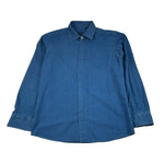 Emanuel Pris Camicia Tinta Unita Manica Lunga per Bambino ECM4166R BLU EMANUEL PRIS 