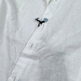 Emanuel Pris Camicia Manica Lunga Tinta Unita per Bambino ECM4169RX BIANCO EMANUEL PRIS 
