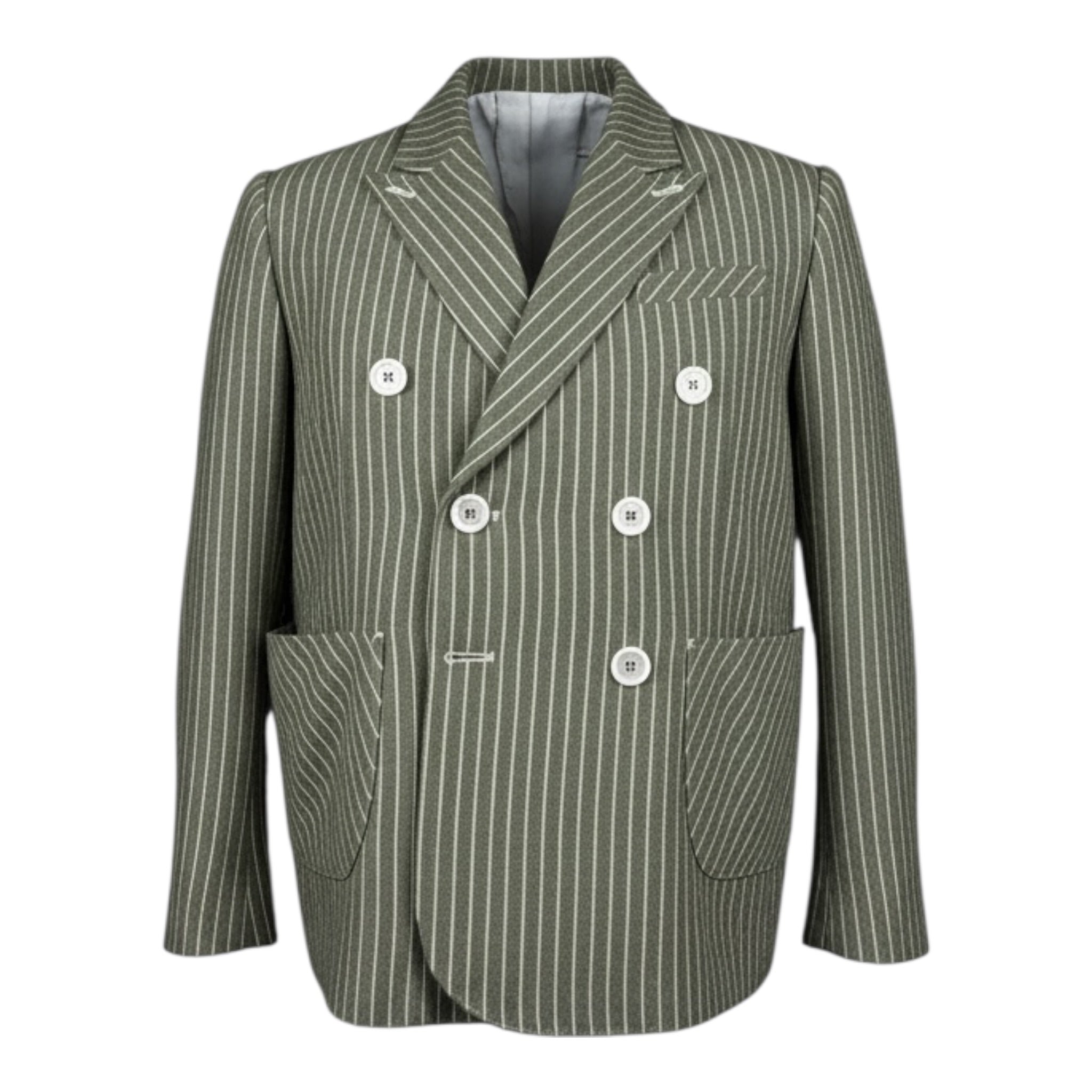 Emanuel Pris Giacca Tinta Unita con Taschino per Bambino EGC1075RX VERDE EMANUEL PRIS 