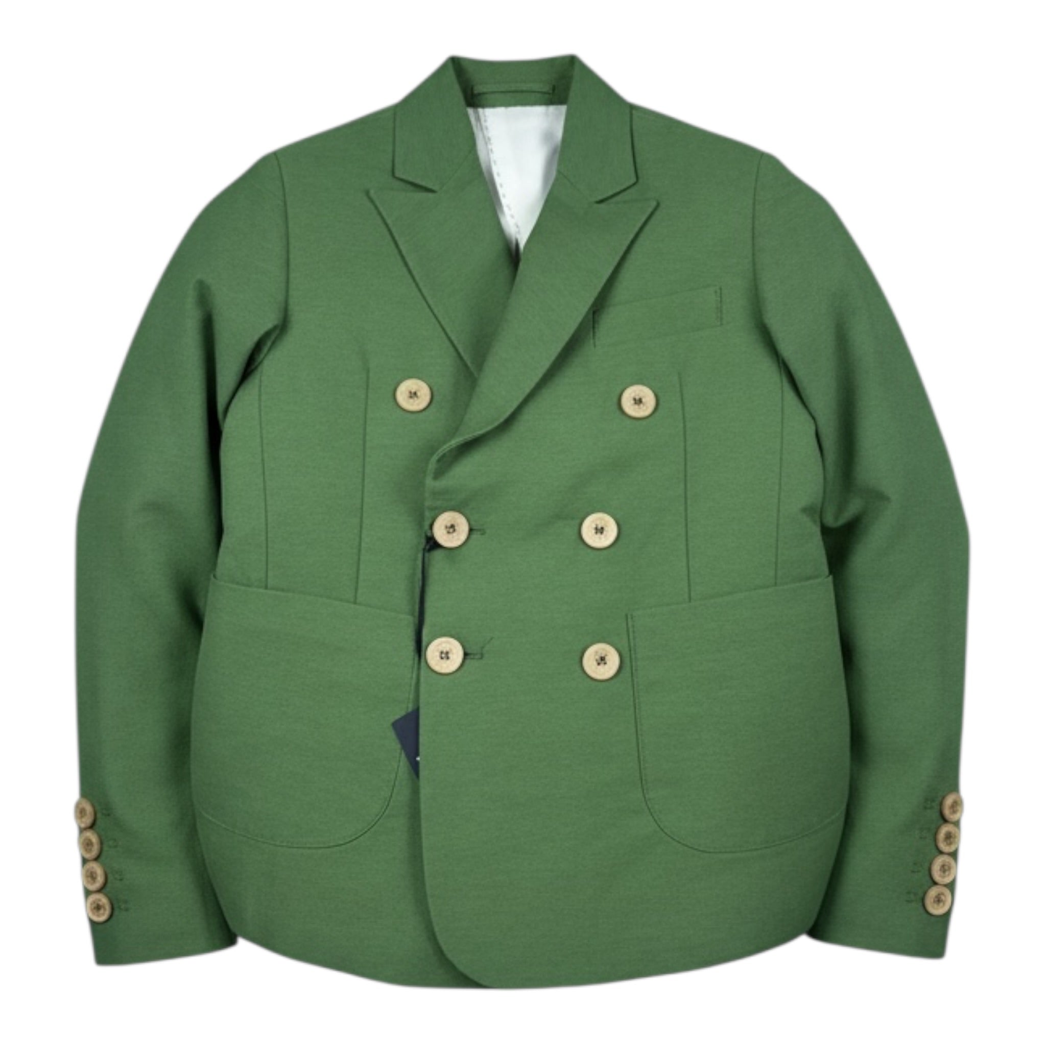 Emanuel Pris Giacca Tinta Unita con Taschino per Bambino EGC1109R VERDE EMANUEL PRIS 