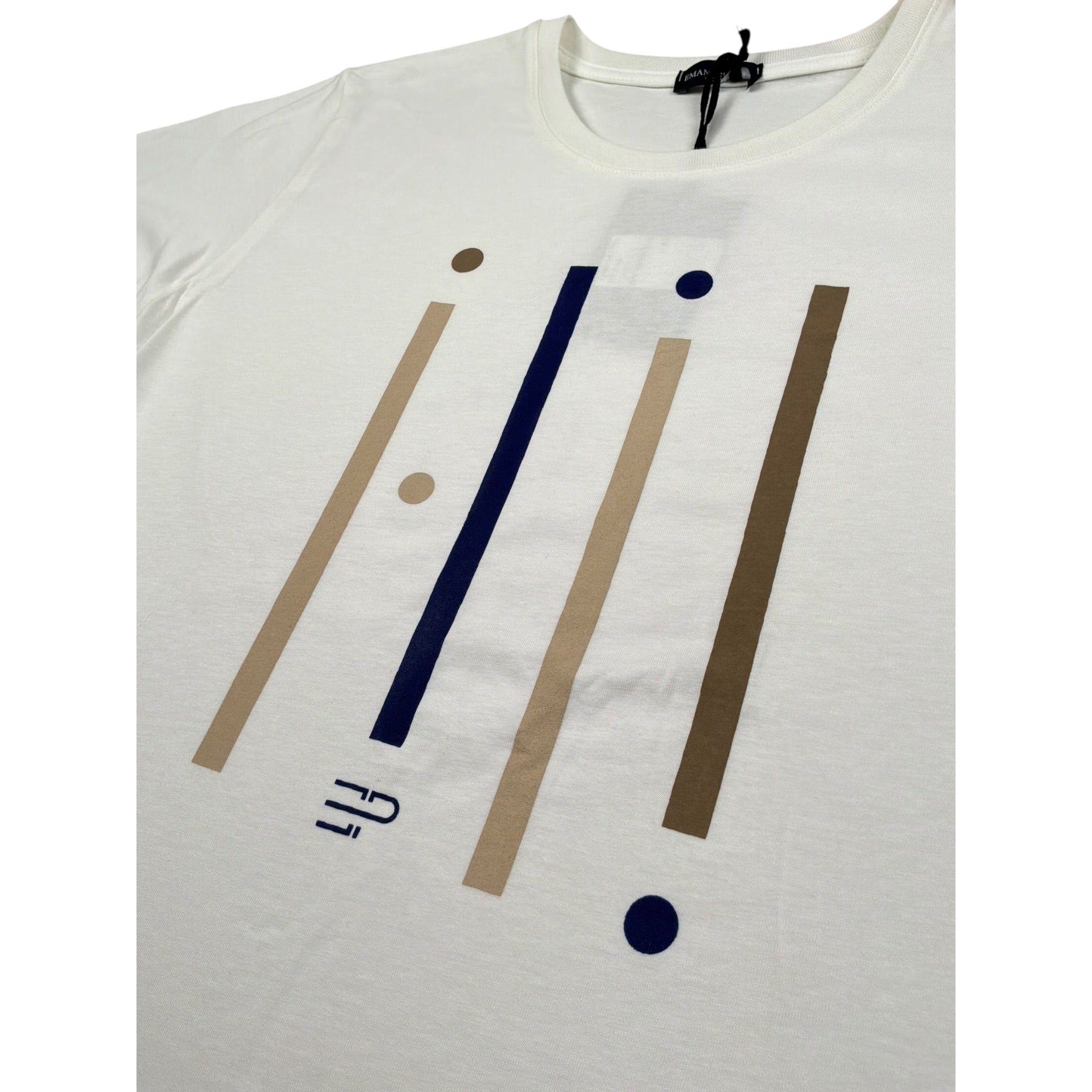 Emanuel Pris T-Shirt Girocollo Tinta Unita  per Bambino ETS3149R BIANCO EMANUEL PRIS 