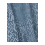 Emporio Armani Abito Manica Lunga Girocollo Tinta Unita con Lgo per Bambina 3D3A06 BLU EMPORIO ARMANI 
