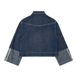 Emporio Armani Camicia Manica Lunga In Denim Tinta Unita per Bambino 3D3B08 BLU EMPORIO ARMANI 