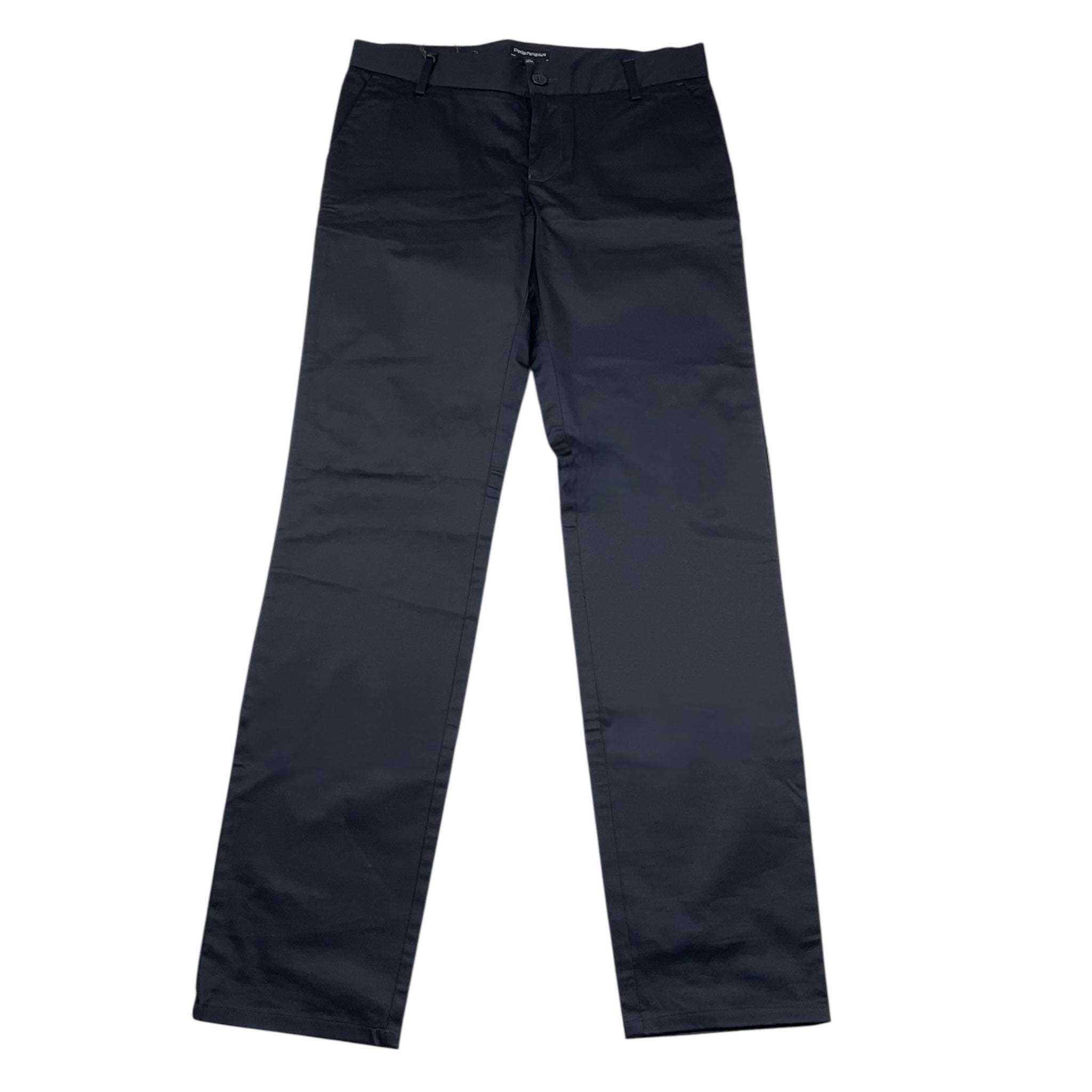 Emporio Armani Pantalone Tinta Unita con Girovita Regolabile per Bambino 6L4P60 BLU EMPORIO ARMANI 