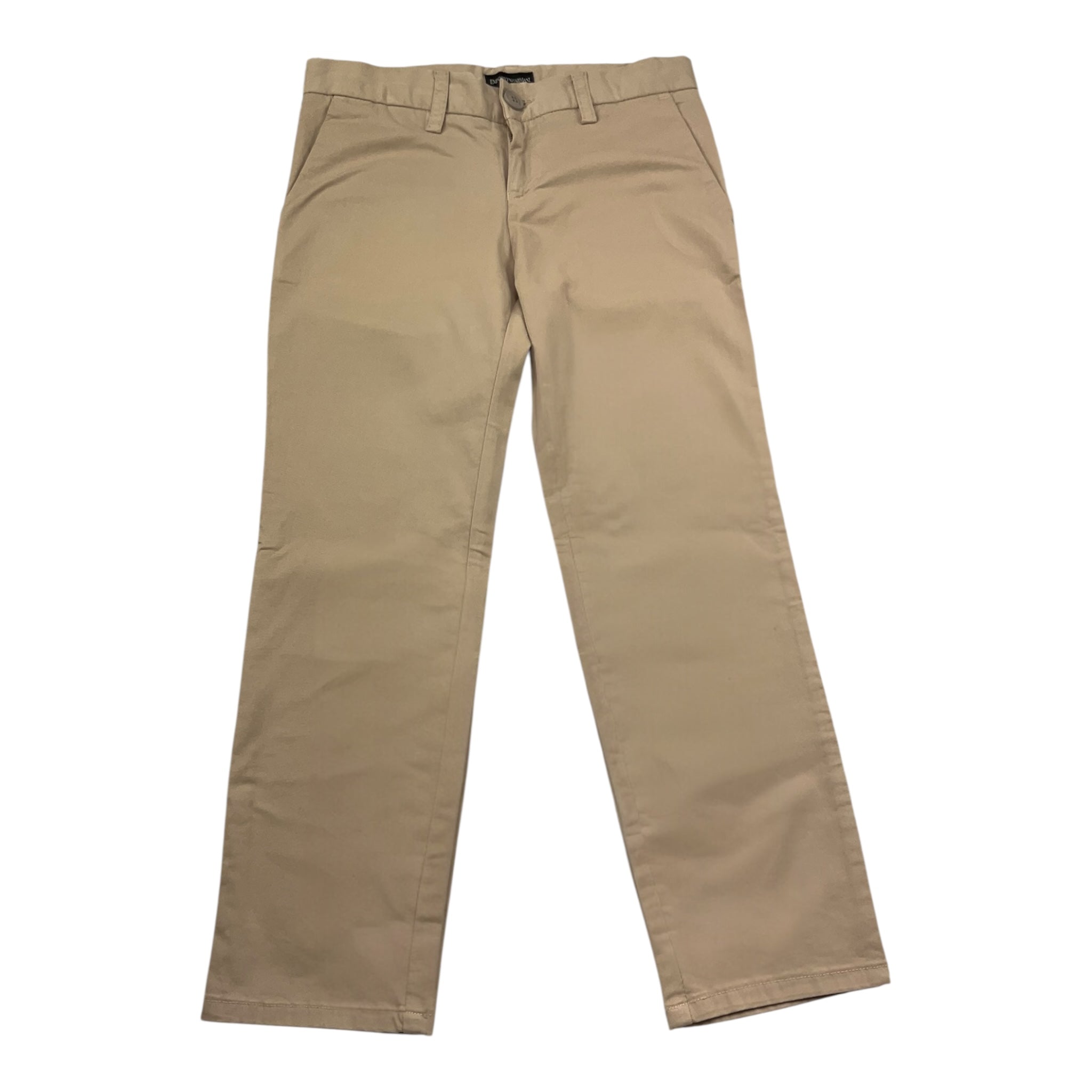 Emporio Armani Pantalone Tinta Unita con Tasche Americane per Bambino 8N4P60X SABBIA EMPORIO ARMANI 