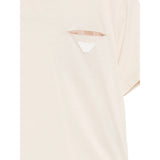 Emporio Armani T-Shirt Girocollo Tinta Unita con Taschino per Bambino EB000111X BEIGE EMPORIO ARMANI 