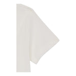 Emporio Armani T-Shirt Girocollo Tinta Unita con Stampa per Neonato EB000419 PANNA EMPORIO ARMANI 